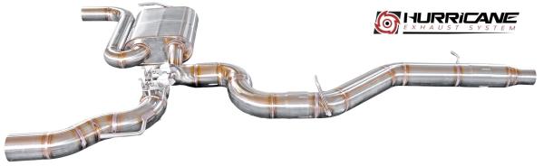 Hurricane Exhaust 3.5" ECE Klappenanlage für Cupra Formentor 310PS AWD OPF Hurricane Exhaust 3.5" ECE Klappenanlage für Cupra Formentor 310PS AWD OPF